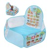Children's 1.2m Basketball Pool Big Safe Foldable Blue Kids Indoor