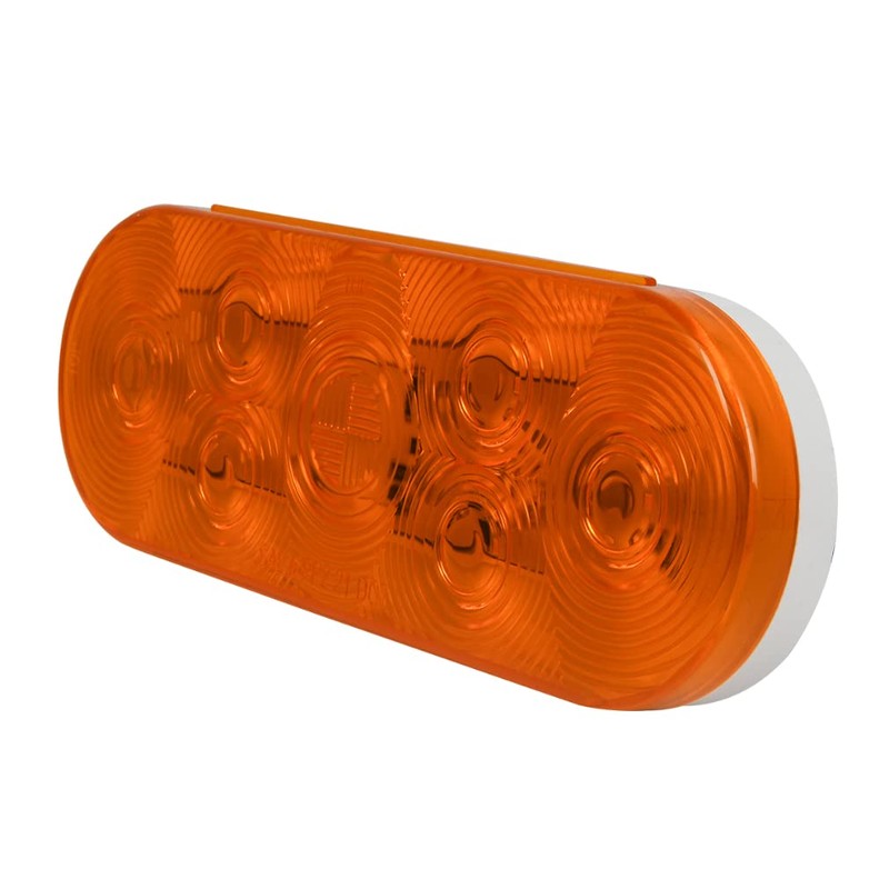 GG Grand General 75797 Oval Highway Amber/Amber 7 LED Sealed