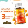 Vitamatic Extra Strength Glucosamine Chondroitin Gummies with MSM, Turmeric, &