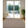 DEXI Front Door Mat Inside Entrance,Doormat Entryway,Non Slip Absorbent Low