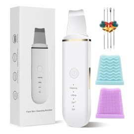 Limpiador Ultrasónico Portatil Skin Scrubber Limpieza Facial