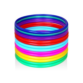 TYFGRT 15-Piece Ring Toss Ring, Ring Toss Game, Plastic Ring Ring, Children's Toy, Mini Throwing Ring, Party Game, Creative Children's Game