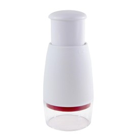 Zyliss Zick Zick Classic Food Chopper - Manual Food Chopper - Onion, Tomato & Vegetable Cutter - Stainless Steel & Dishwasher Safe Food Dicer - White, 9"- Zick Zick 2.0