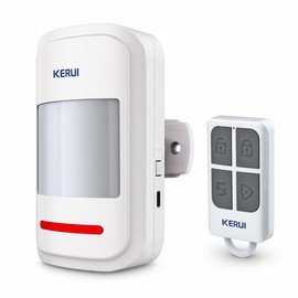 KERUI HW19 PIR Motion Sensor Detector Alarm with Alarm Sound Doorbell Ring Remote Control