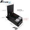 Frtcaty Black Universal Truck Seat/Bench Organizer with LED Light, USB