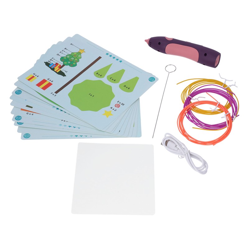 3D Printing Pen Wireless Low Temperature 3D Painting Pen with