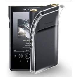 Soft Clear TPU Case Compatible with Sony Walkman NW-WM1ZM2 NW-WM1AM2, Ultra Thin TPU Gel Case for Sony Walkman NW-WM1ZM2 WM1AM2 (Black)