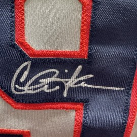 Charlie Sheen Signed Major League Wild Thing Vaughn  Jersey Autographed Steiner