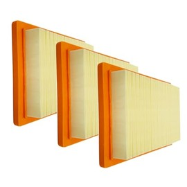 Lvdrwi Air Fil-ter 0J8478 Fit For Ge-nerac 14-22KW 2013+ Generator Evolution Series Home Standby Air-Cooled Engine V-Twin 990CC and 999CC Engine Rep 0J8478S (Orange-3 Pack)