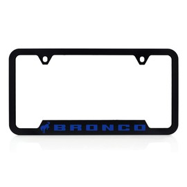 Ford Bronco UV Printed License Plate Frame - Velocity Blue