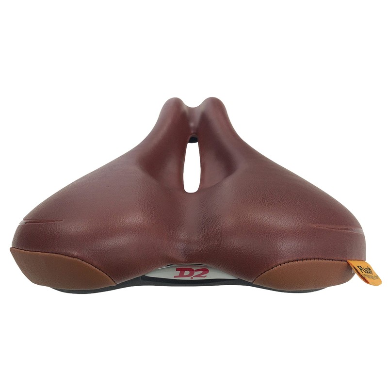 VELO Plush VL3147 Male Saddle VL-3147 Brown