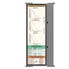 Whitecoat Clipboard® Trifold - Respiratory Therapy Edition (Silver, Trifold)