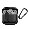 MagEasy AirPods 4 Compatible Case, Shockproof, Drop Prevention, Carabiner Included,