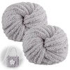 Thick Wool for Hand Knitting, 500 g (2 x 250
