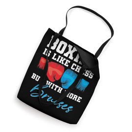 Shadow Boxing Punching Kickboxing Bag Gloves Boxer Fighting Tote Bag