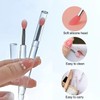 Lip Brush, 6PCS Silicone Lip Applicator Reusable Lip Mask Applicator,