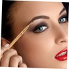 Baluue 2 Pcs Double-ended Thin Eyeliner Brush Kit Bamboo Synthetic