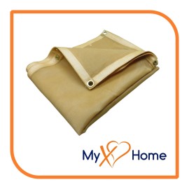 MyXOHome 6' X 12' Heavy Duty Beige/Desert/T