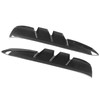2PCS Side Vent Frame Cover Dry Carbon Fiber Material Replacement