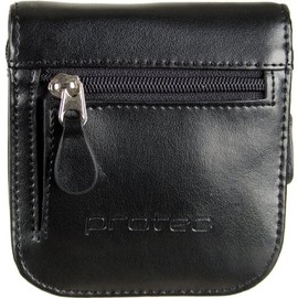 Protec Trumpet/Small Brass Multiple (2-Piece) Leather Mouthpiece Pouch with Zipper Closure, Model L220