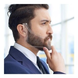 Beard Shaper Peine Plantilla Para Barba Perfecta Corte Recto Curvo