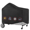 vchin 7152 Grill Cover for Weber Performer Deluxe 22 Inch