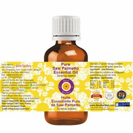 dève herbes Pure Saw Palmetto Essential Oil (Serenoa repens) 100% Natural Therapeutic Grade 50ml (1.69 OZ)