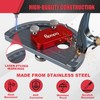 Upgrade Stainless Steel Angle Protractor– Precision 0°-180°Angle Finder for Marking
