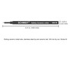 Schmidt 888 Ceramic Rollerball Plastic Tube Refill Medium Point 0.7mm,