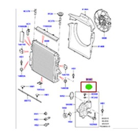 Genuine LAND ROVER COOLANT EXPANSION TANK CAP LR176861 COMPATIBLE WITH RANGE ROVER 10-12, 13-21 SPORT 10-12, 14-22 DISCOVERY, VELAR NEW VIN HERE