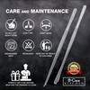 8-CREW KITCHEN Cooking Tweezers - 12 inch 304 Stainless Steel