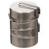 Fox Outdoor Cookware Stainless Steel Pot Pan