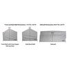 Caravan Canopy 12000211010 Side Wall Kit for Domain Carport, White
