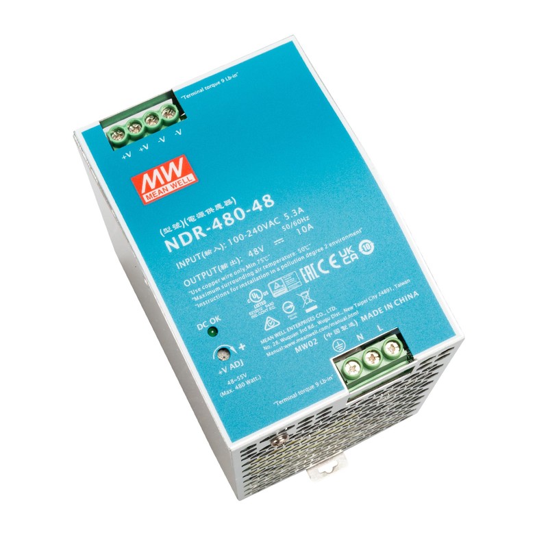 Mean Well NDR-480-48 AC to DC Power Supply