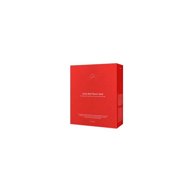 HYGGEE [HYGGEE]Active Red Flower Mask (10ea)