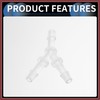 HEROFFIX Automotive Vacuum Tubing Connector, 3/16" Car Y Shaped 3