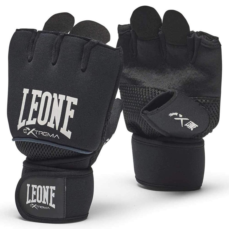 LEONE 1947 Guanti da Fitness Basic Fit, Unisex Adulto, Nero,