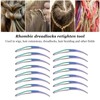 15pcs Alloy Sisterlocks Tightening Accessories Colorful Dreadlocks Interlocking Tool Styling