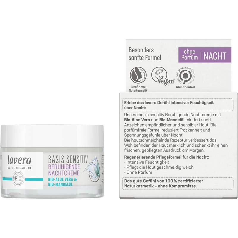 lavera Basis Sensitiv Soothing Night Cream 50 ml