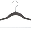 Laura Ashley 12 Pack Velvet Hangers with Clips | Durable