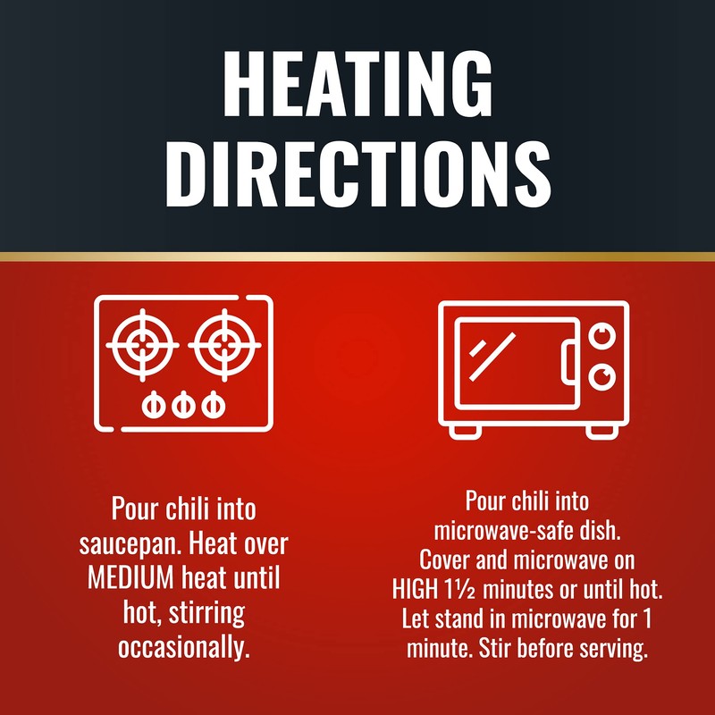 Dennison Chili With Beans, 15 Oz can, Pack of 12