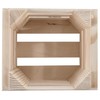 Small Cube Wooden Display Crate | 14 x 12 x