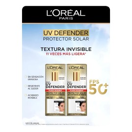 Protector Solar L'oréal Uv Anti-fotoenvejecimiento 2pzs 40g