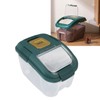 Rice Storage Box with Clear Cover Insect Proof Large Capacity