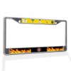 Fastasticdeals Metal Insert License Plate Frame Profession Firefighter with EMT