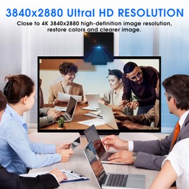 Hotpet 13 Megapixel Webcam with Autofocus Lens 4K USB Camera with IMX214 Sensor 3840x2880 Webcam for Industrial USB Web Camera for Mac OS Linux Android Windows, Support OTG USB 2.0, Plug&Play