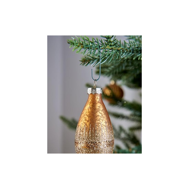 WeRChristmas Ornament Hooks, Green, Pack of 150, 3.5 cm