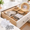 20/40/60/80/100pcs Drawer Wedge Supports with Screws – Plastic Bottom Support