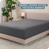 Bare Home 2 Fitted Bottom Sheets 100% Cotton Velvet Flannel