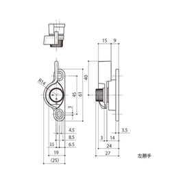 中西 Industrial dabururokku・kuresento L SUS – DL – 780